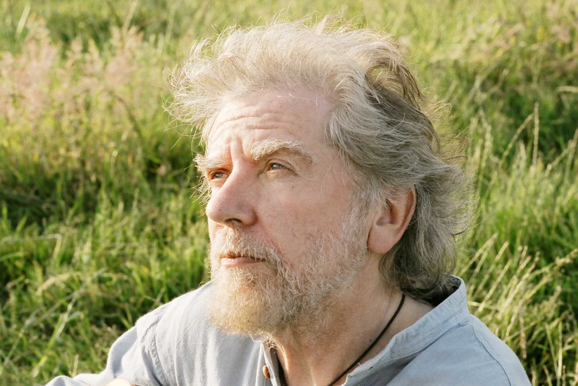 Tommy Sands outdoors, photographed by Bobbie Hanvey